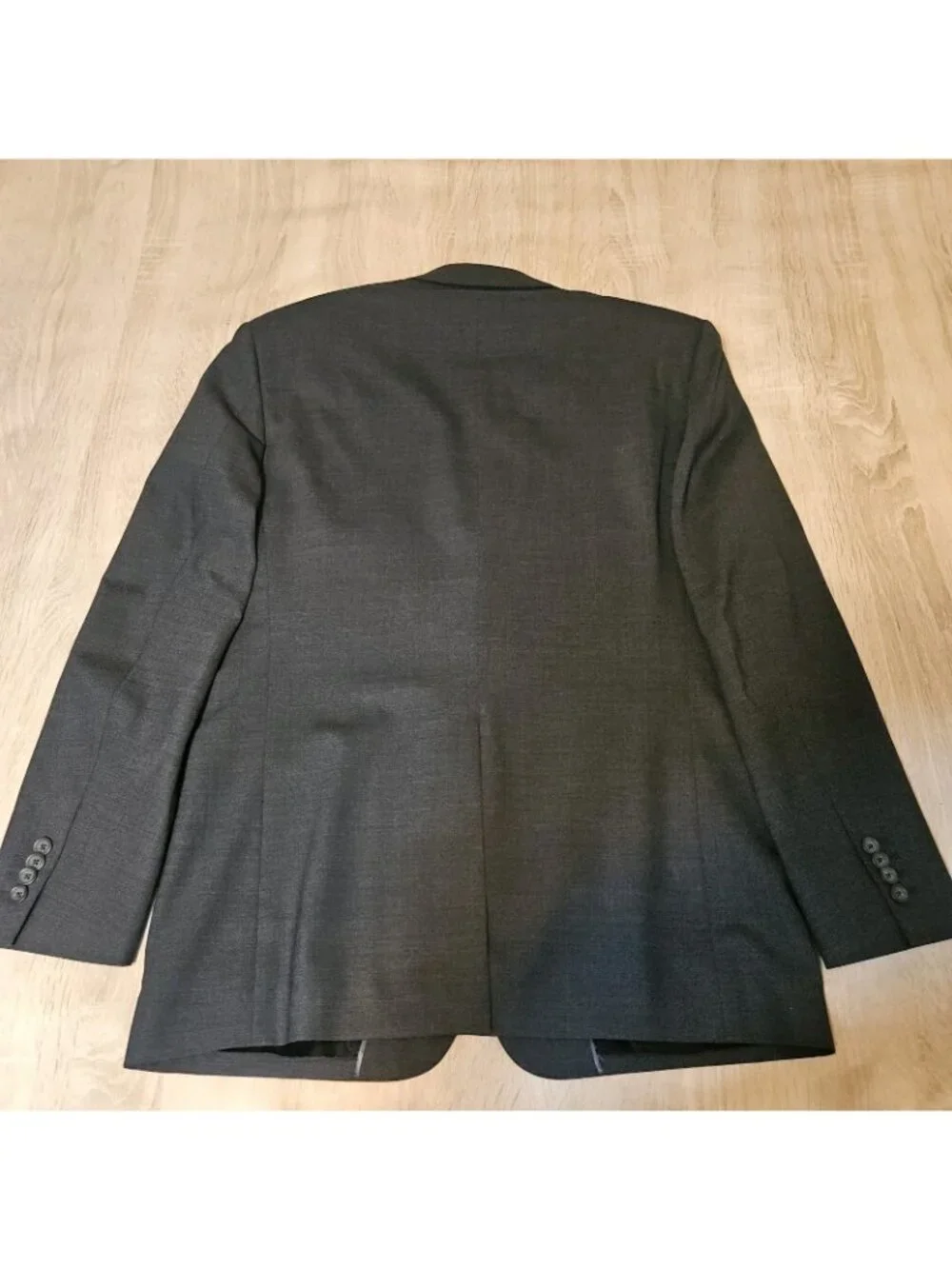 Banana Republic Mens Size 38S Classic Fit Charcoal Gray Blazer Suit Jacket